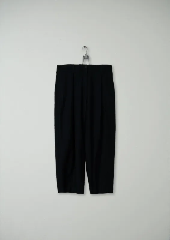 Reworn Tapered Trousers Size 12 (159) | Black sold by TOAST