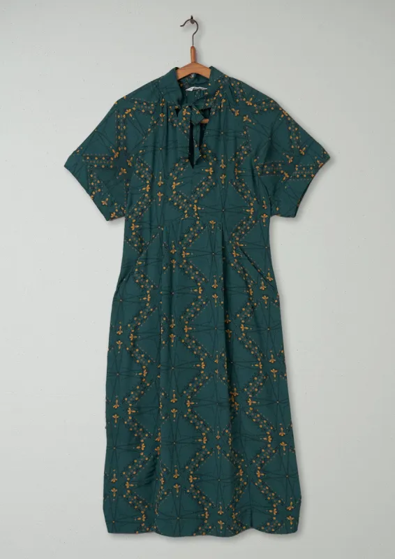 Reworn Crepe Print Dress Size S (384) | Multi sold by TOAST