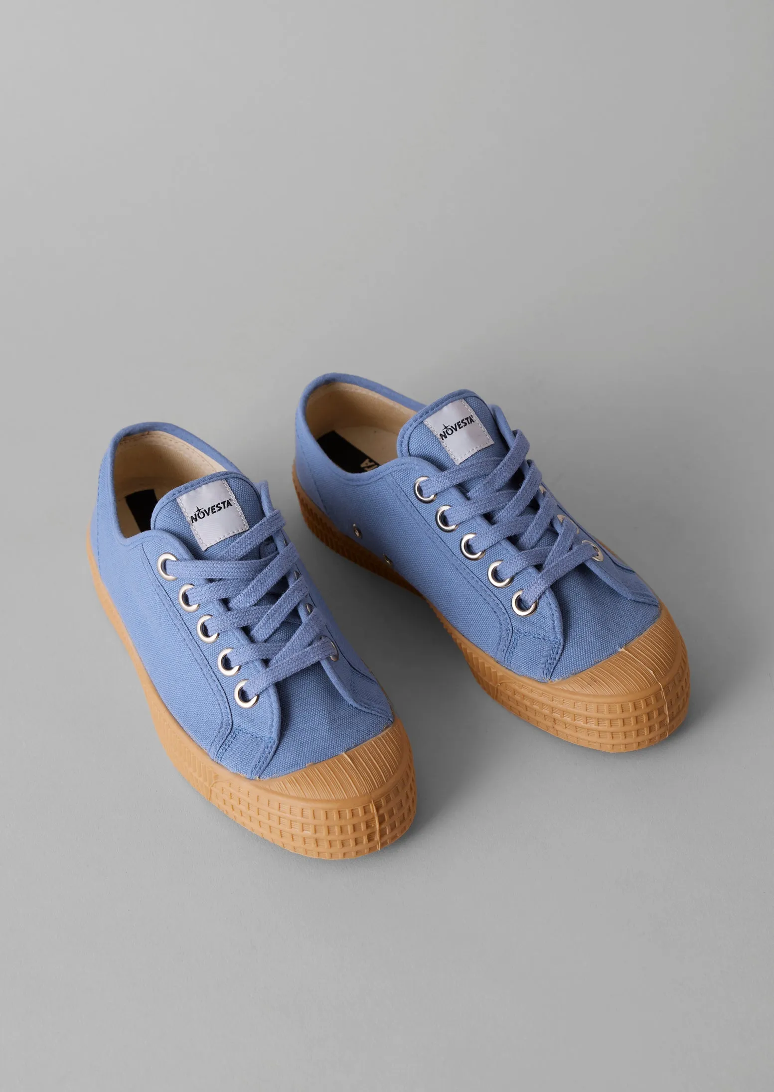 Novesta Star Master Plimsolls | Denim sold by TOAST
