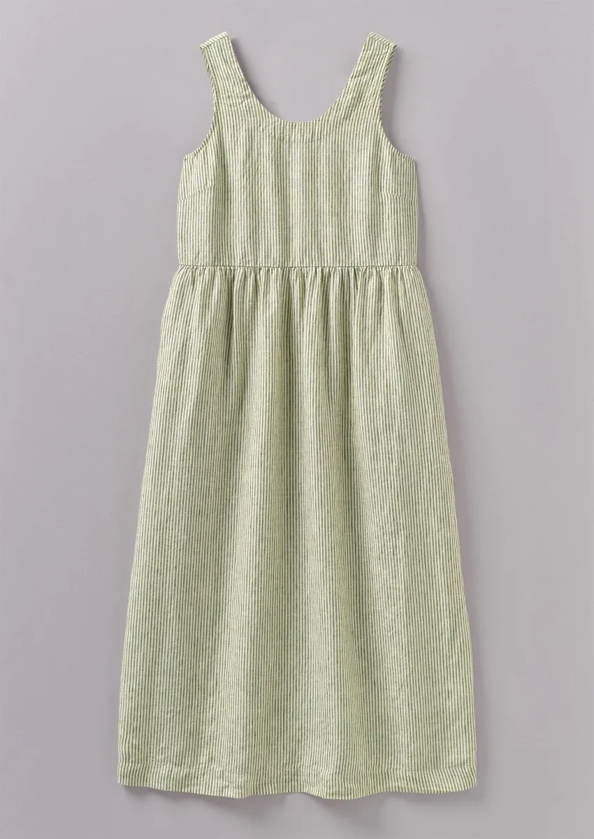 MARGARET HOWELL WIDE STRIPE LINEN　DRESS Margaret howell linen dress - Gem