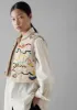 Abstract Hand Embroidered Gilet | Moonstone/Multi sold by TOAST