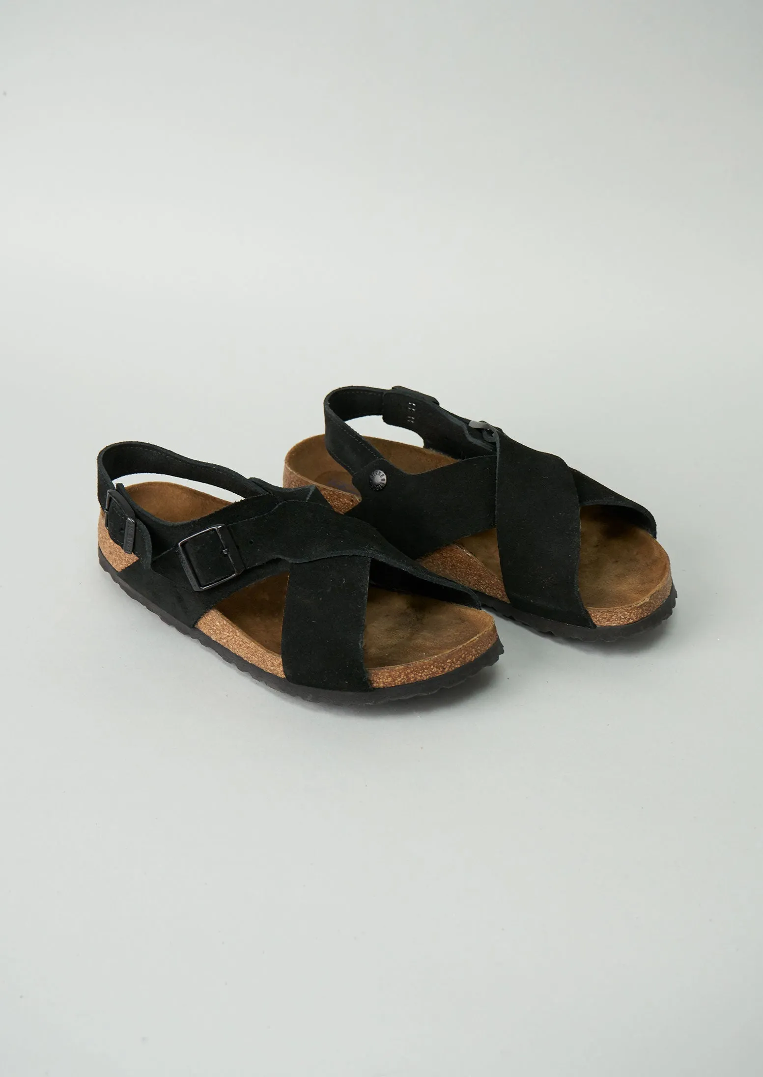 Reworn Birkenstock Tulum Sandal Size 39 (015) | Black sold by TOAST