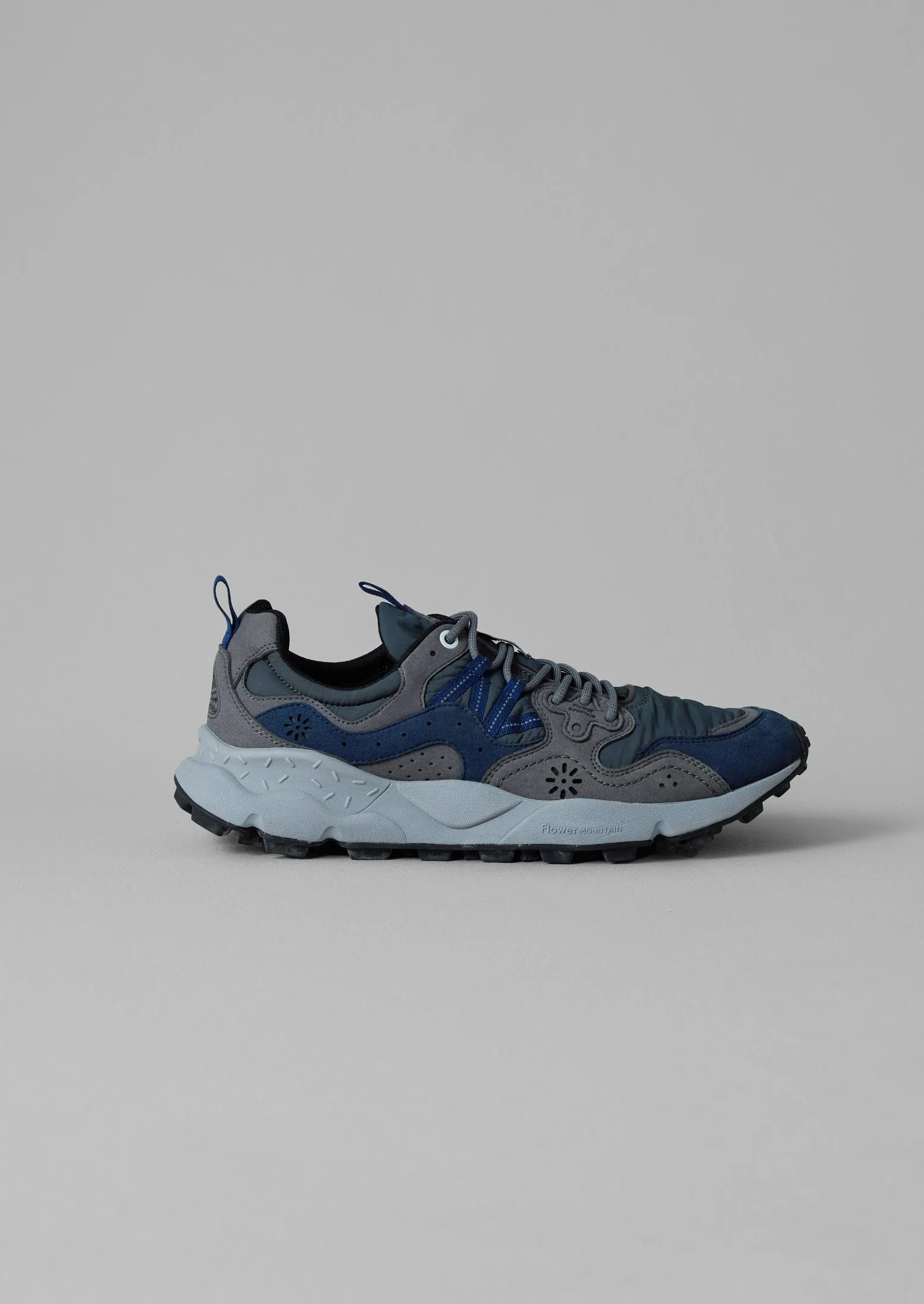 Flower Mountain Yamano Panelled Trainers | Charcoal sold by TOAST product image thumbnail 4