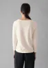Lia Garment Dyed Boat Neck Tee | Chalk sold by TOAST