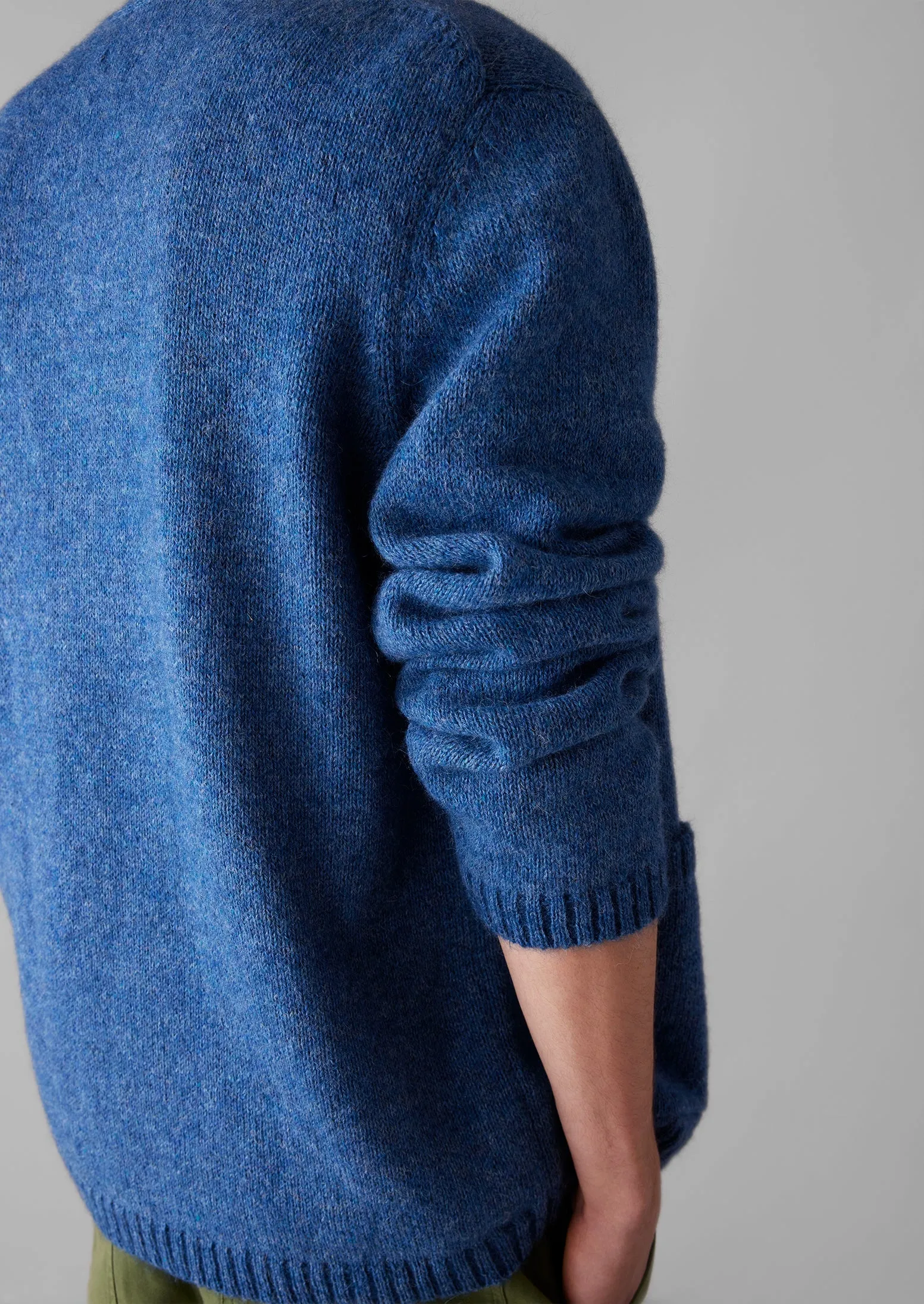 High V-Neck Cardigan | Flask Blue sold by TOAST product image thumbnail 5