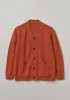 High V-Neck Cardigan | Tomato Red sold by TOAST