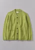 High V-Neck Cardigan | Pea Shoot sold by TOAST