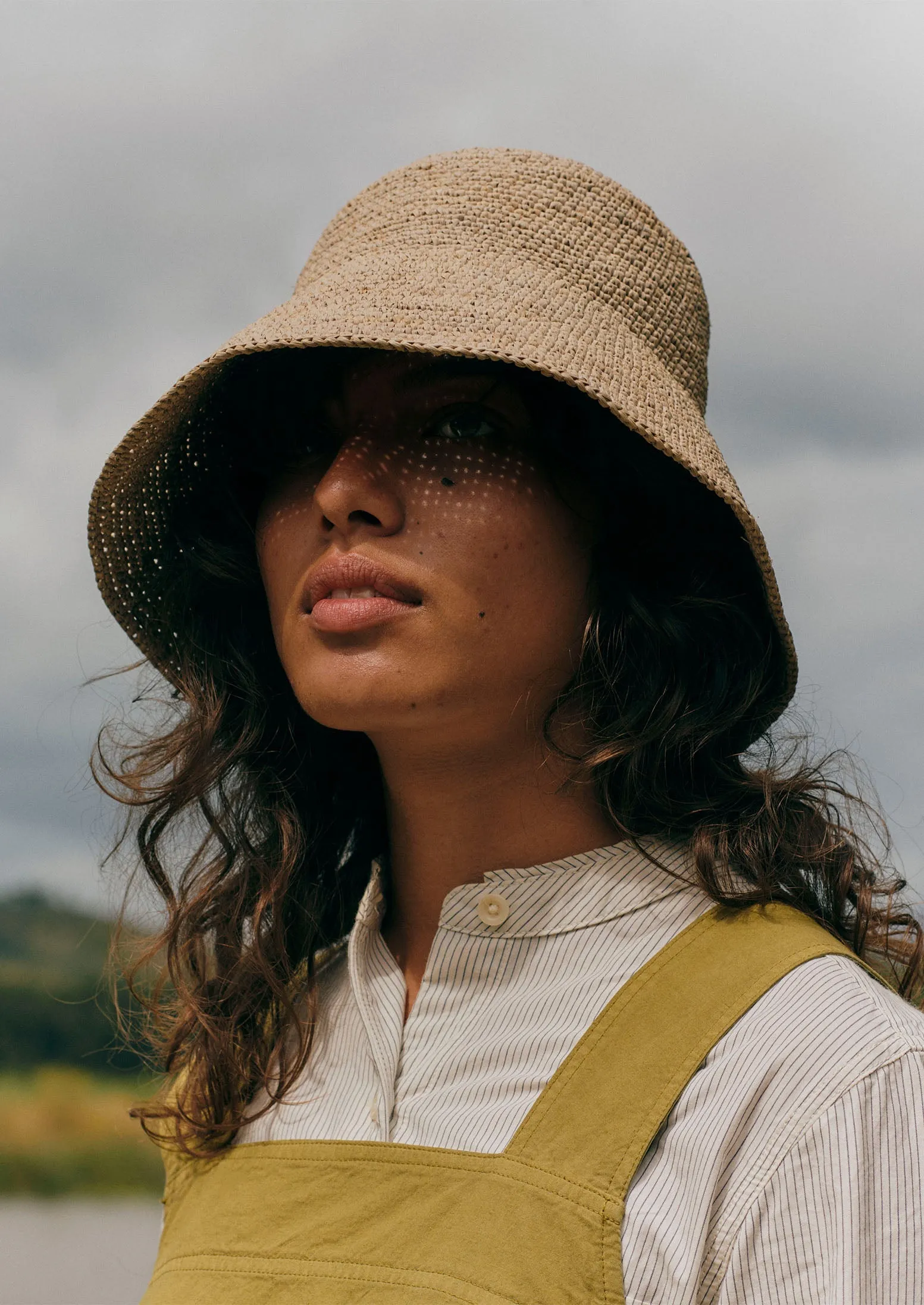 MAISON N.H PARIS Raffia ハット Maison N.H. Paris Noa Raffia Hat | Natural | TOAST