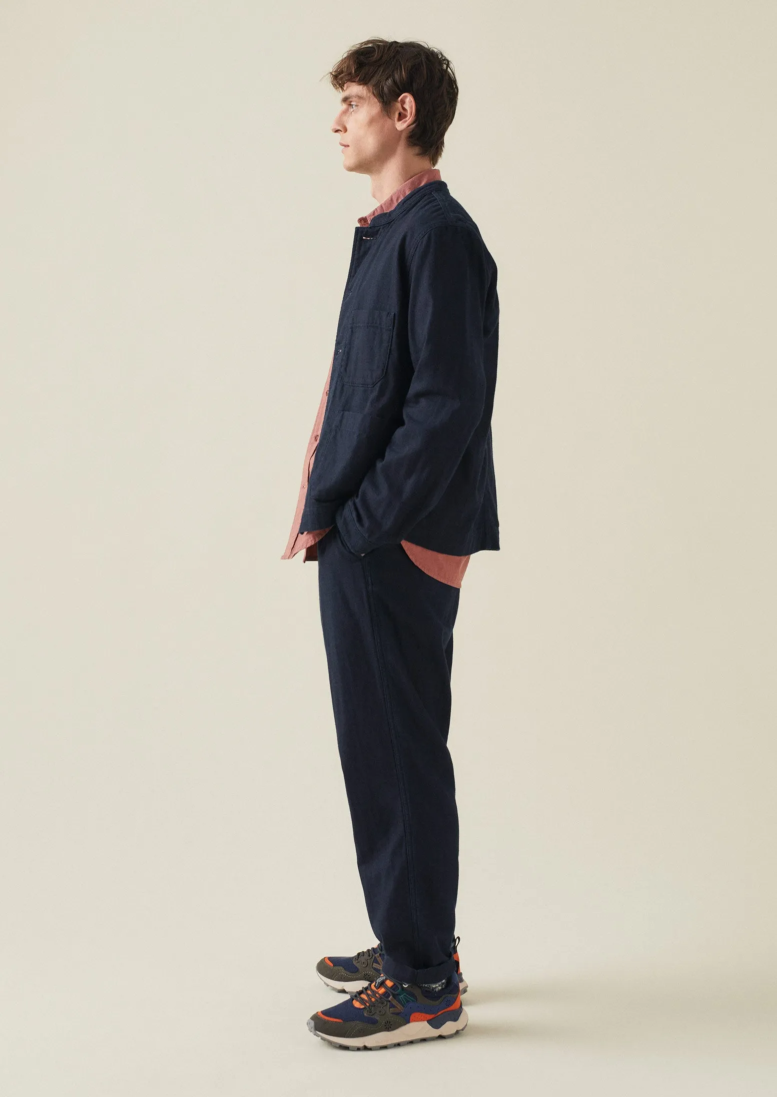 Double Faced Indigo Cotton Jacket | Indigo sold by TOAST product image thumbnail 5