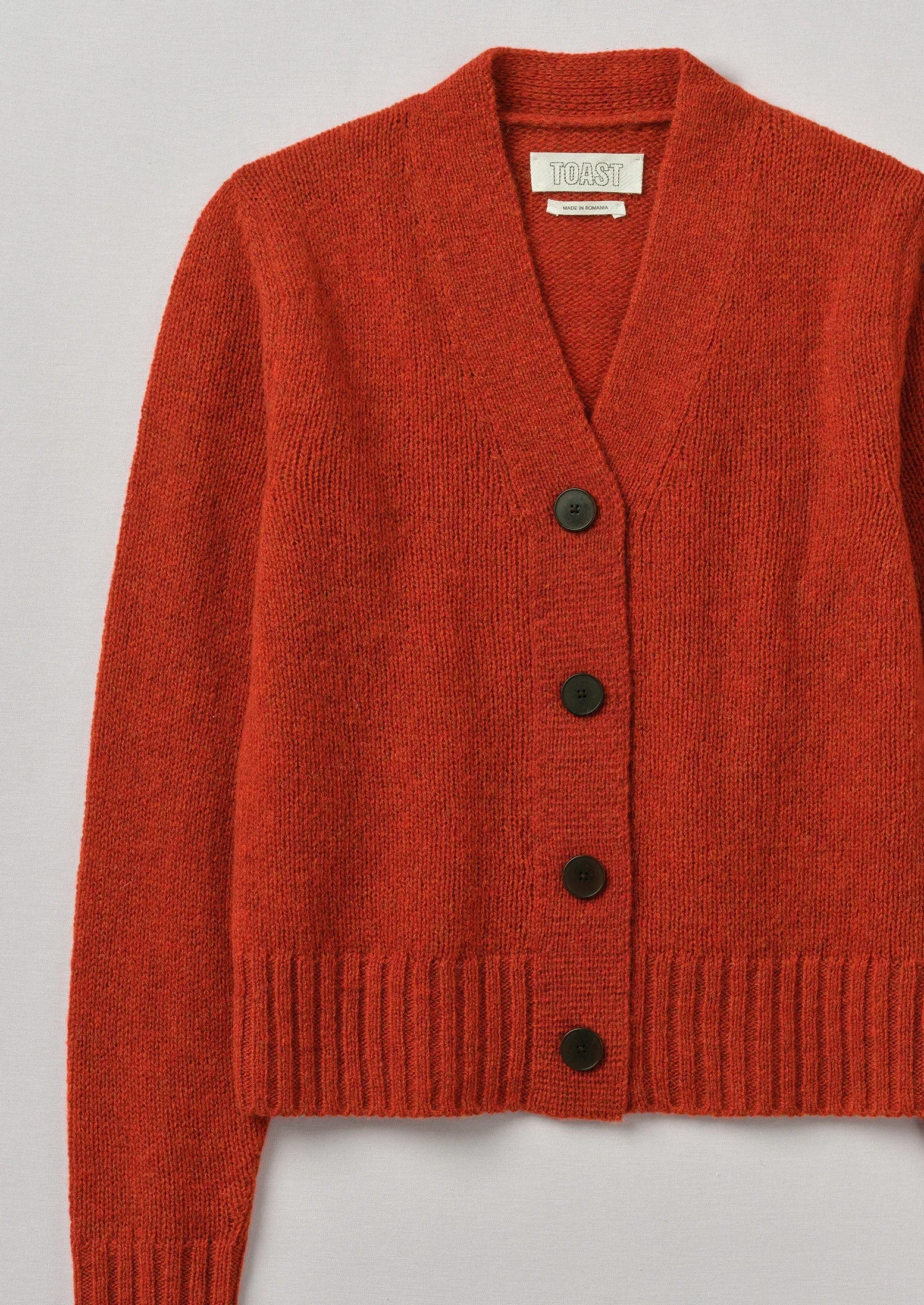 Kaia V-Neck Wool Cardigan | Harissa sold by TOAST product image thumbnail 5