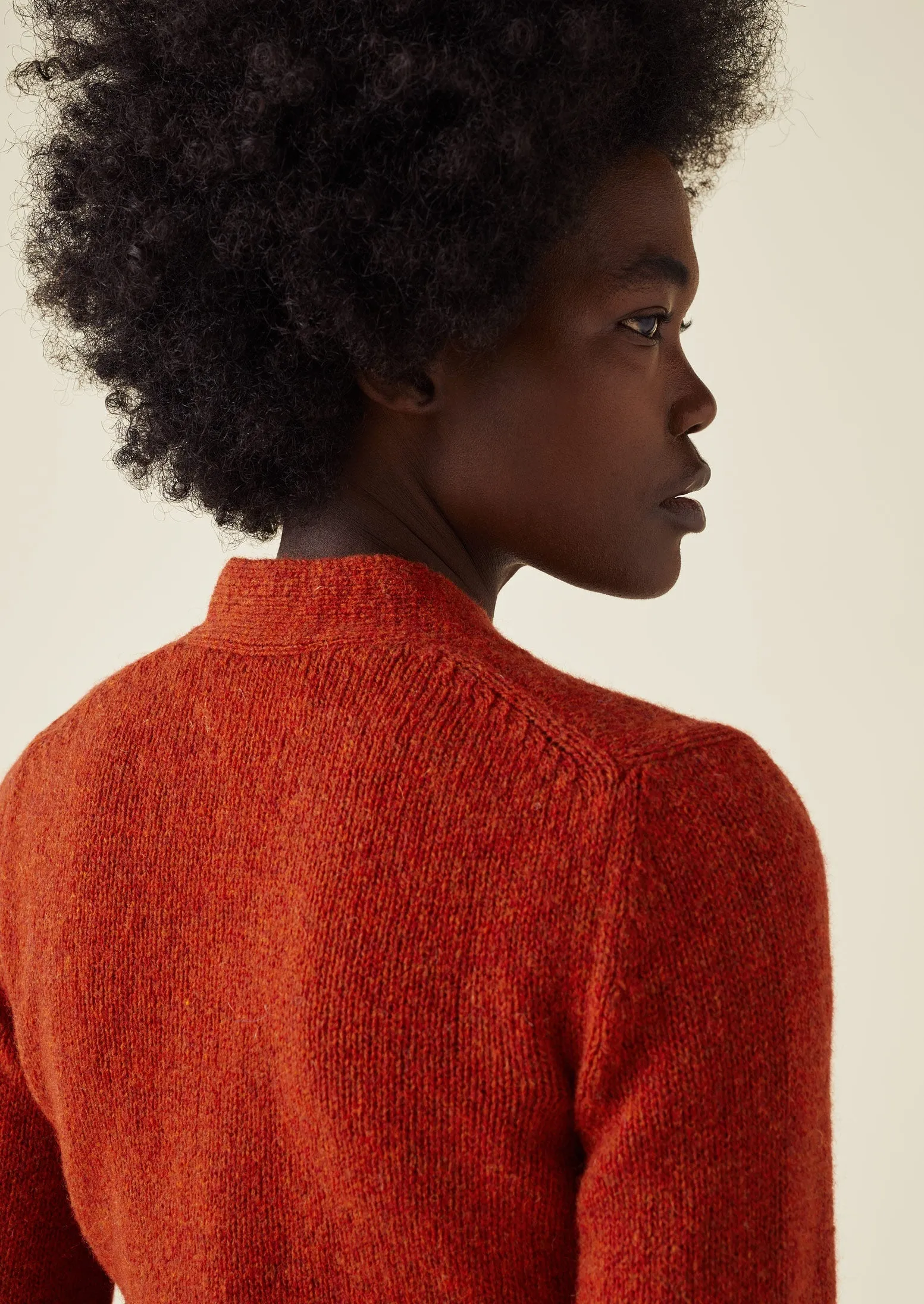 Kaia V-Neck Wool Cardigan | Harissa sold by TOAST product image thumbnail 3