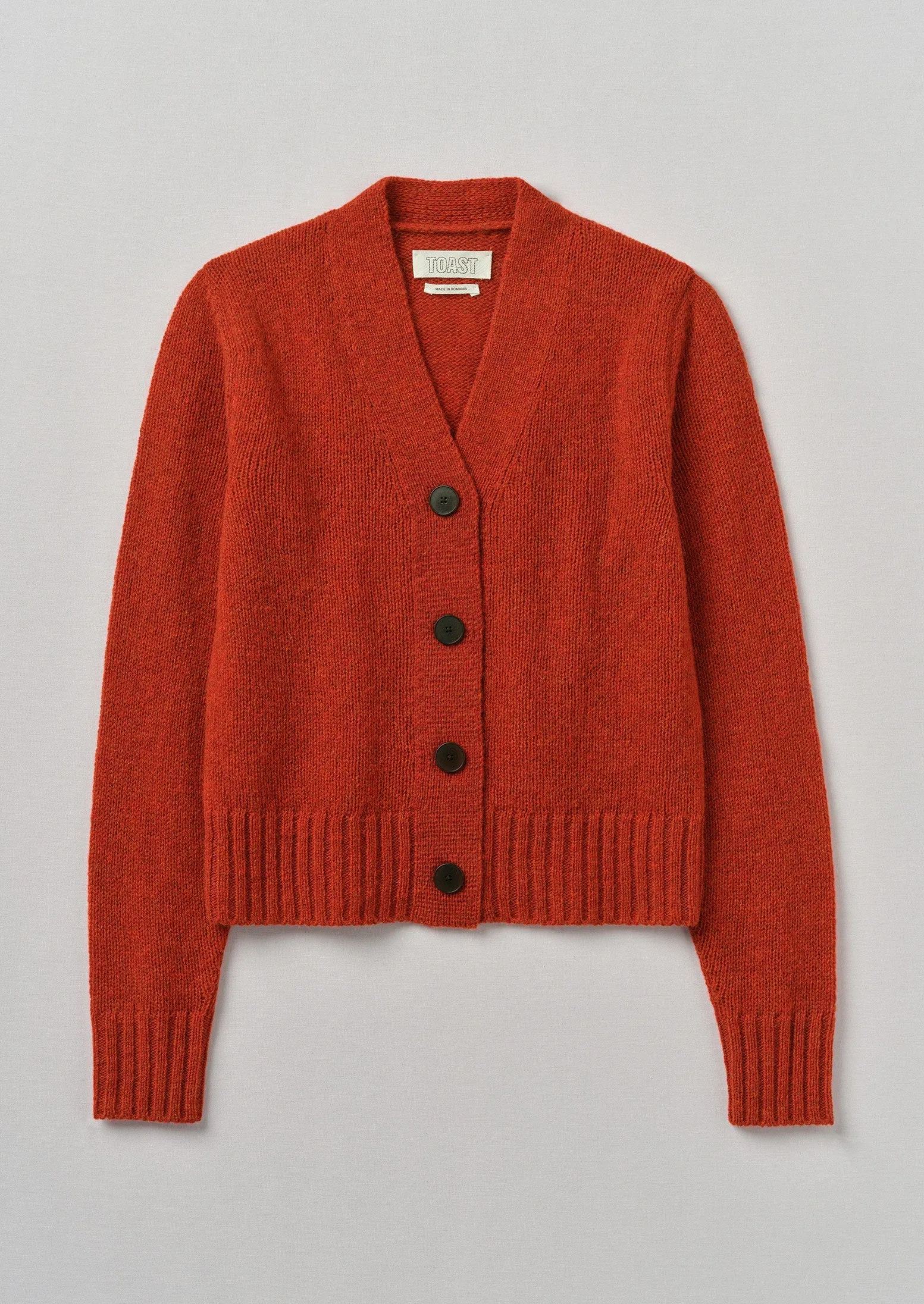 Kaia V-Neck Wool Cardigan | Harissa sold by TOAST
