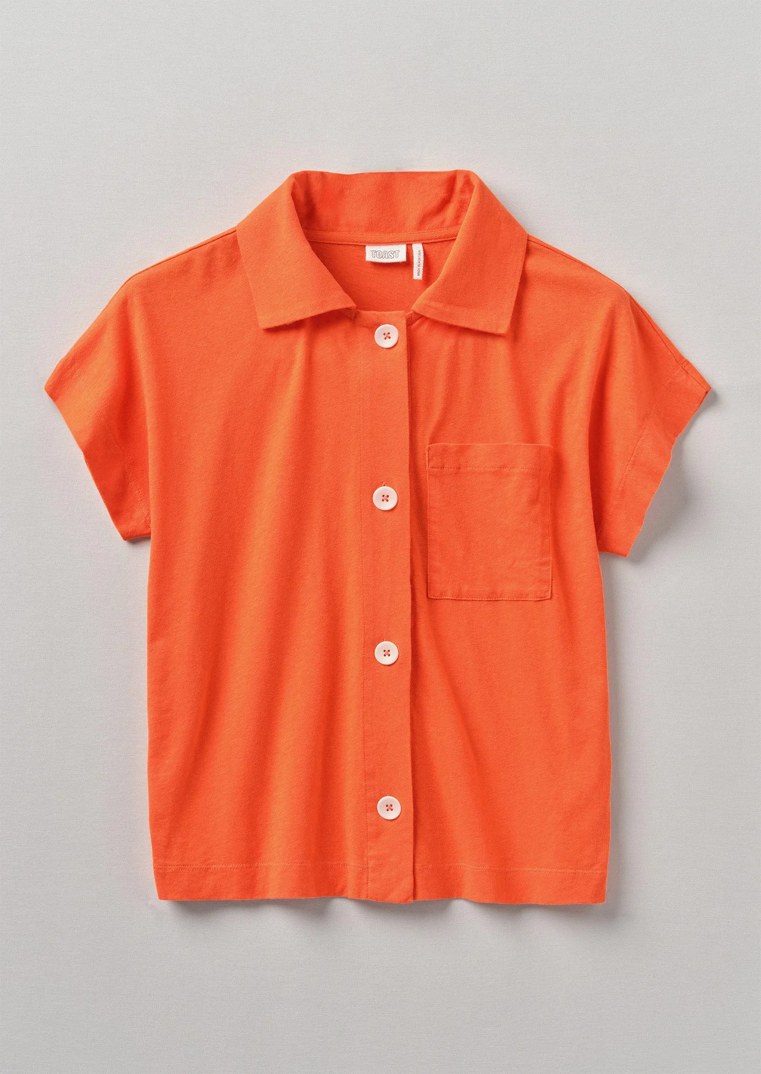 Cotton Linen Jersey Shirt | Aurora sold by TOAST