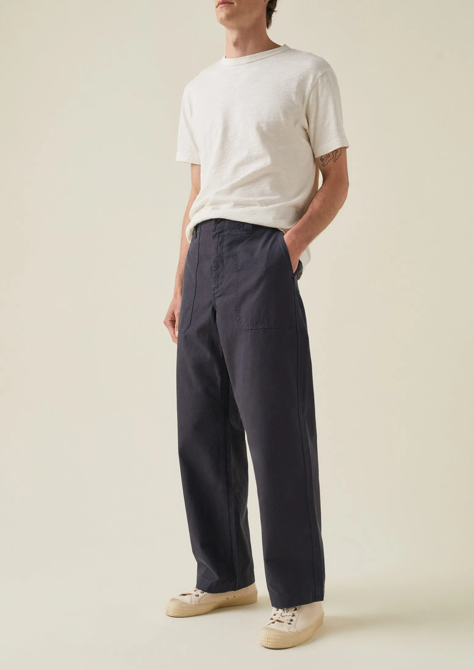Rory Carpenter Canvas Trousers | Slate sold by TOAST product image thumbnail 3
