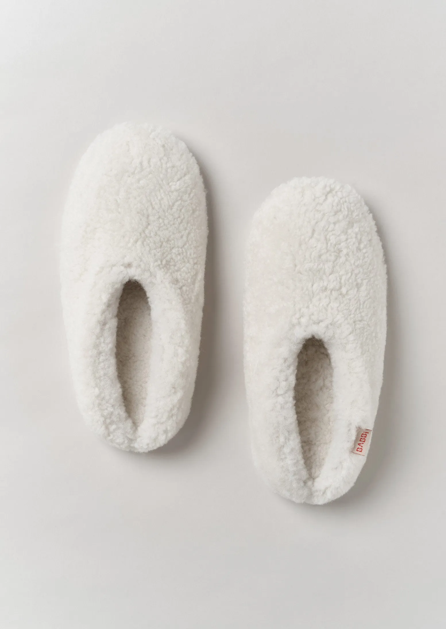 Babbi Sheepskin Slippers | Stone sold by TOAST