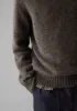 Seamless Shetland Wool Sweater | Grey sold by TOAST