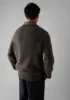 Seamless Shetland Wool Sweater | Grey sold by TOAST