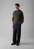 Seamless Shetland Wool Sweater | Grey sold by TOAST