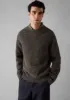 Seamless Shetland Wool Sweater | Grey sold by TOAST