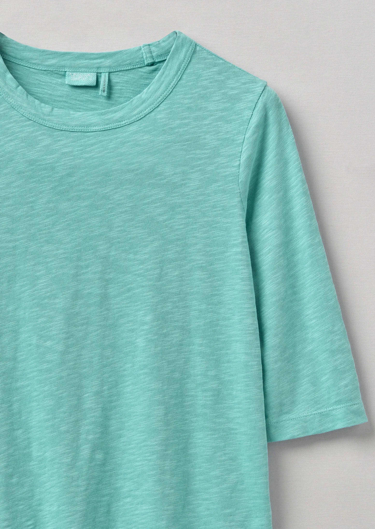 Cleo Cotton Half Sleeve Tee | Sea Green sold by TOAST product image thumbnail 4
