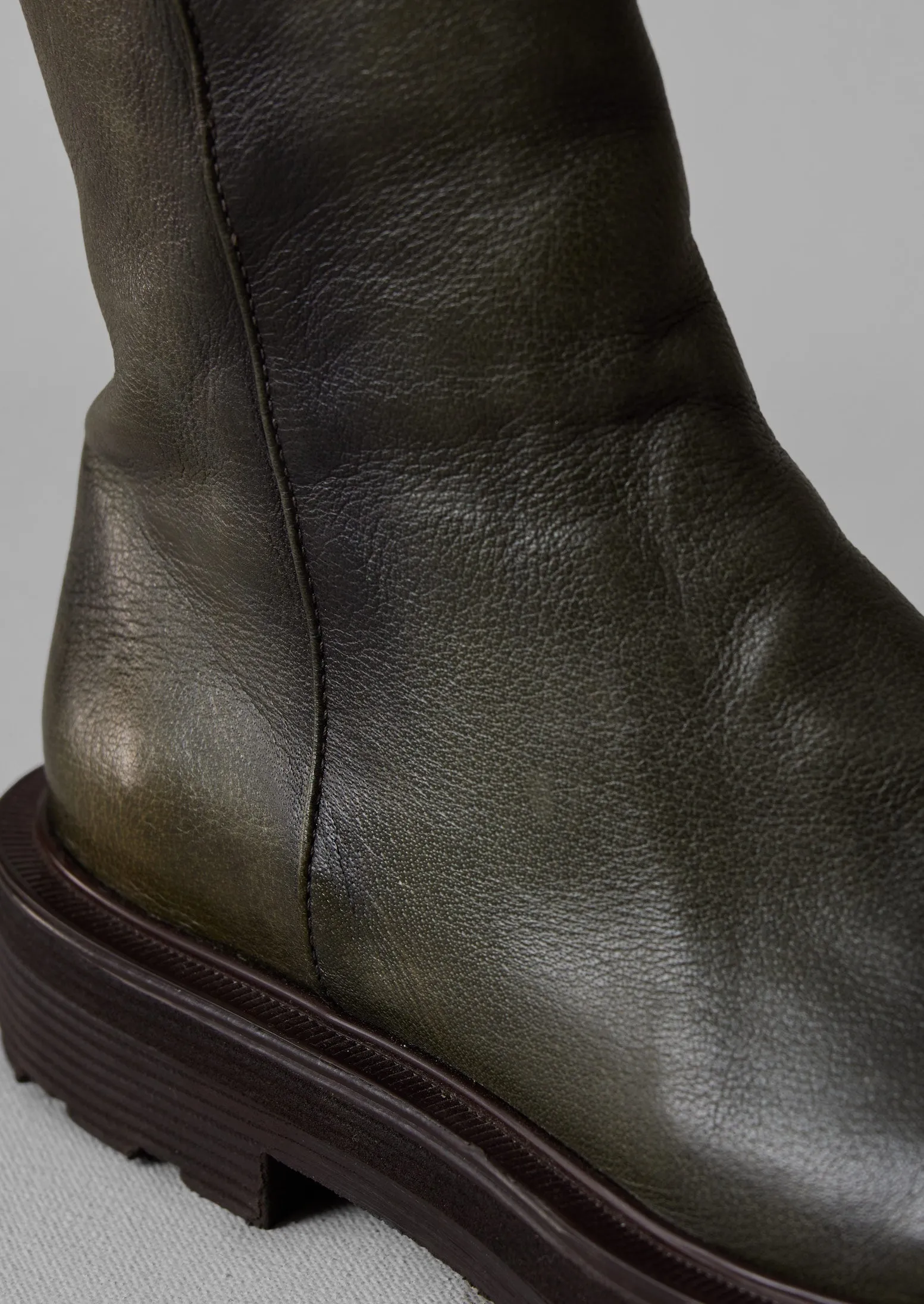 Sturlini Tall Leather Boots | Olive sold by TOAST product image thumbnail 3