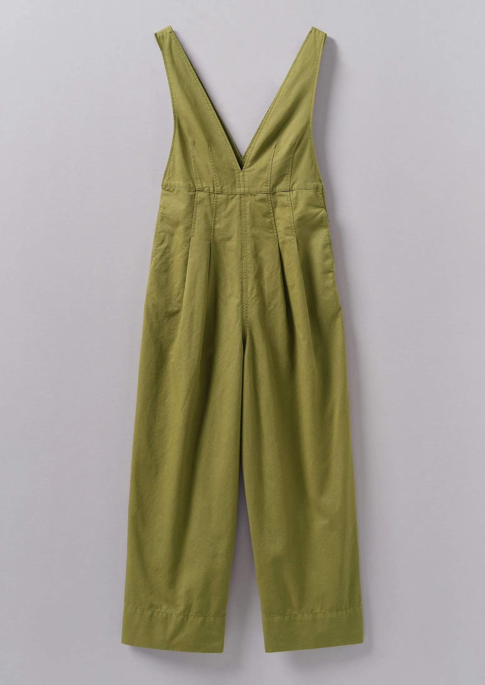 V-Neck Cotton Linen Twill Jumpsuit | Linden sold by TOAST