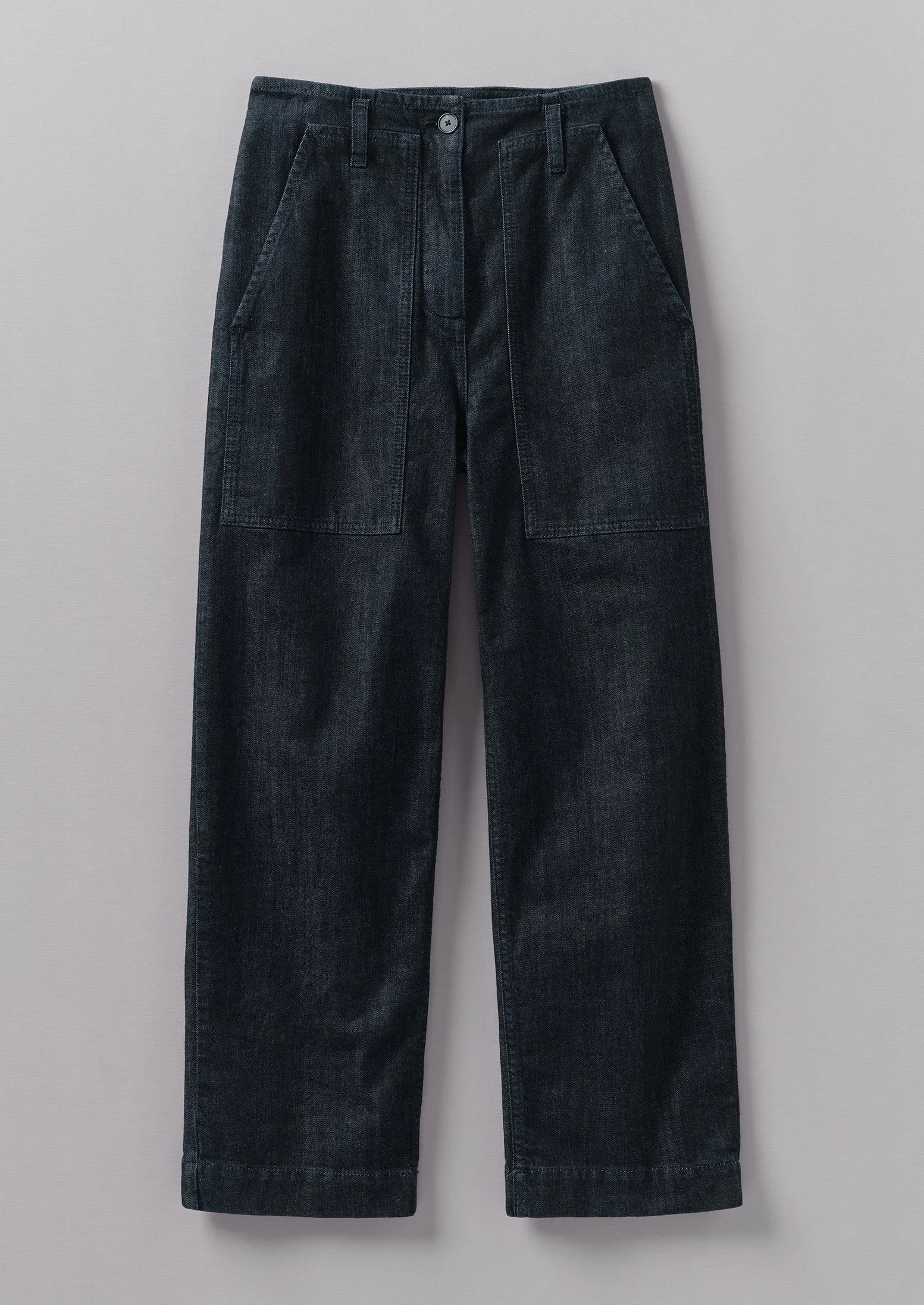 Indigo Denim Workwear Trousers | Indigo sold by TOAST