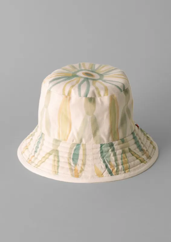 Romualda Hand Painted Reversible Bucket Hat | Ecru/Multi sold by TOAST