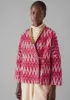 Repurposed Ikat Kantha Jacket | Reds sold by TOAST