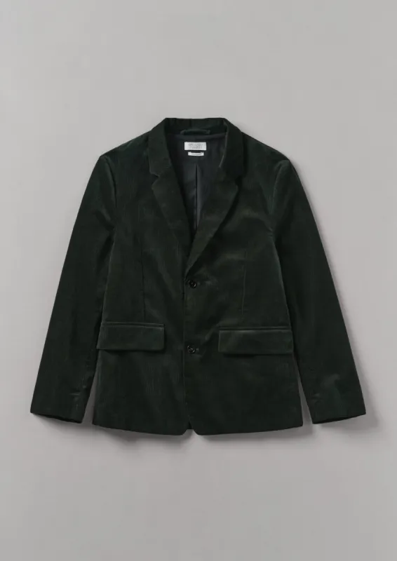Easy Tailored Cord Jacket | Mineral Green sold by TOAST