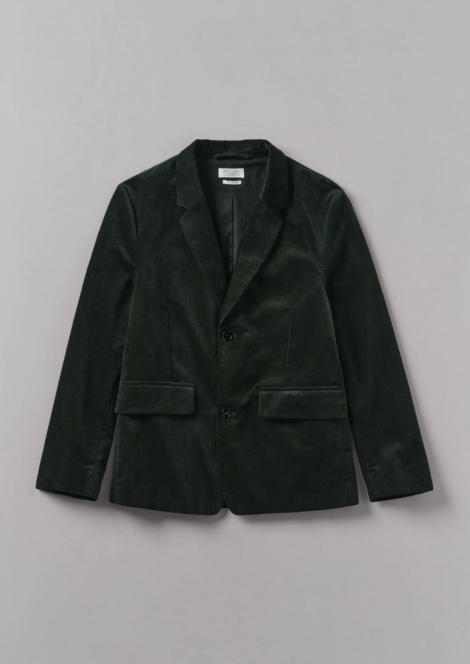 Easy Tailored Cord Jacket | Mineral Green sold by TOAST