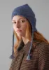 Alpaca Cotton Tassel Knit Hat | Graphite Blue sold by TOAST