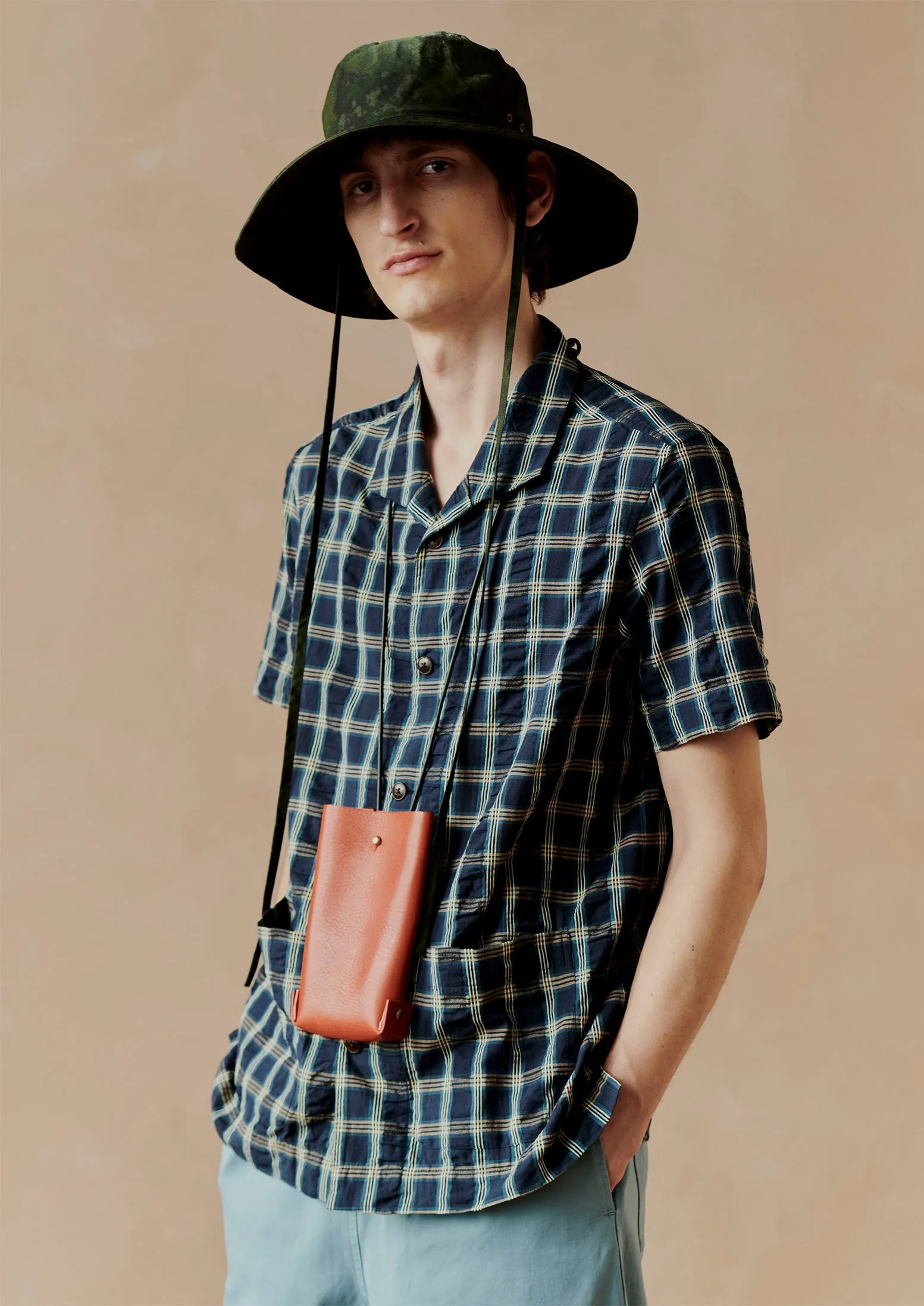 Fly Away Collar Seersucker Shirt | Myrtle sold by TOAST product image thumbnail 2