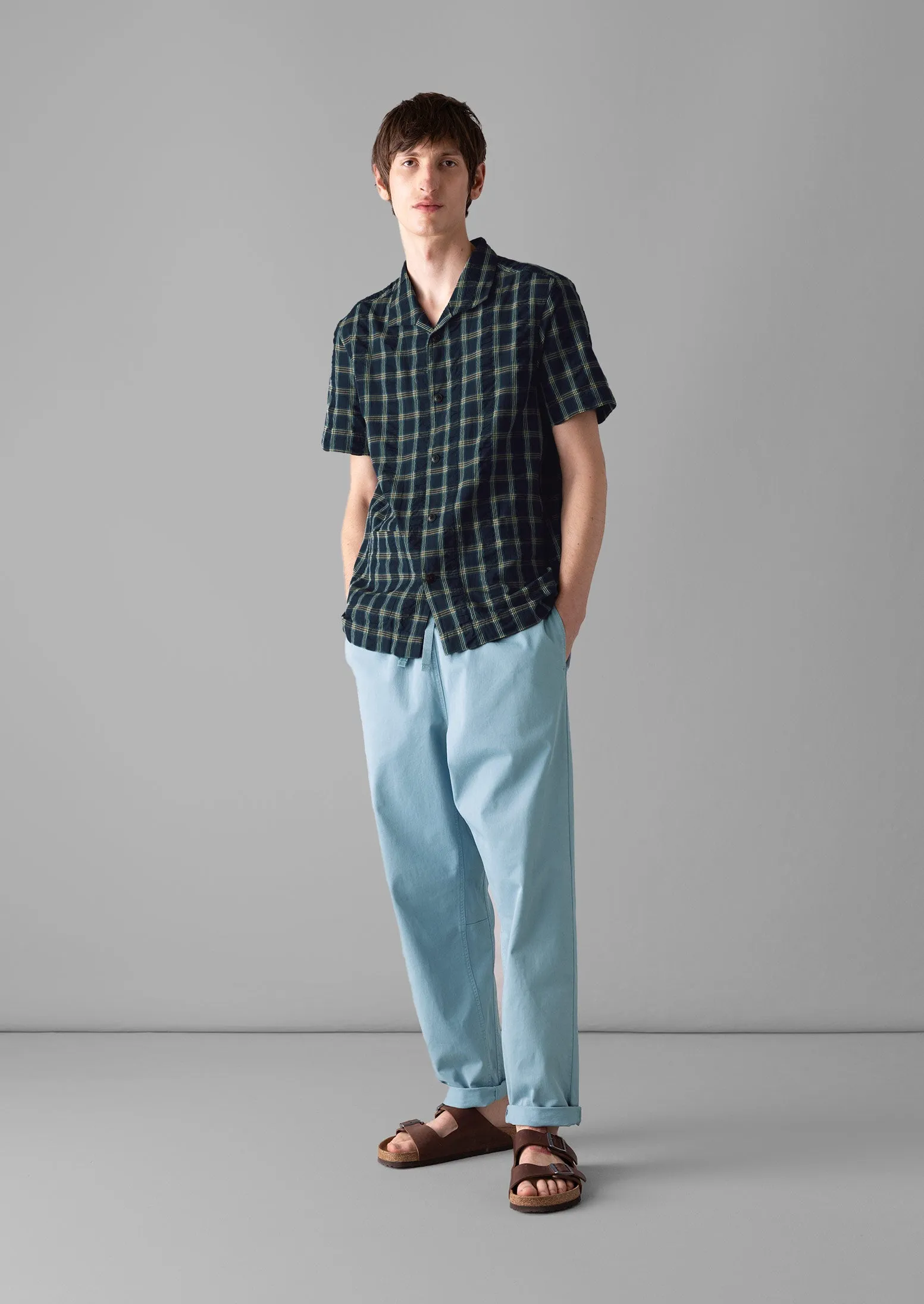 Fly Away Collar Seersucker Shirt | Myrtle sold by TOAST product image thumbnail 4