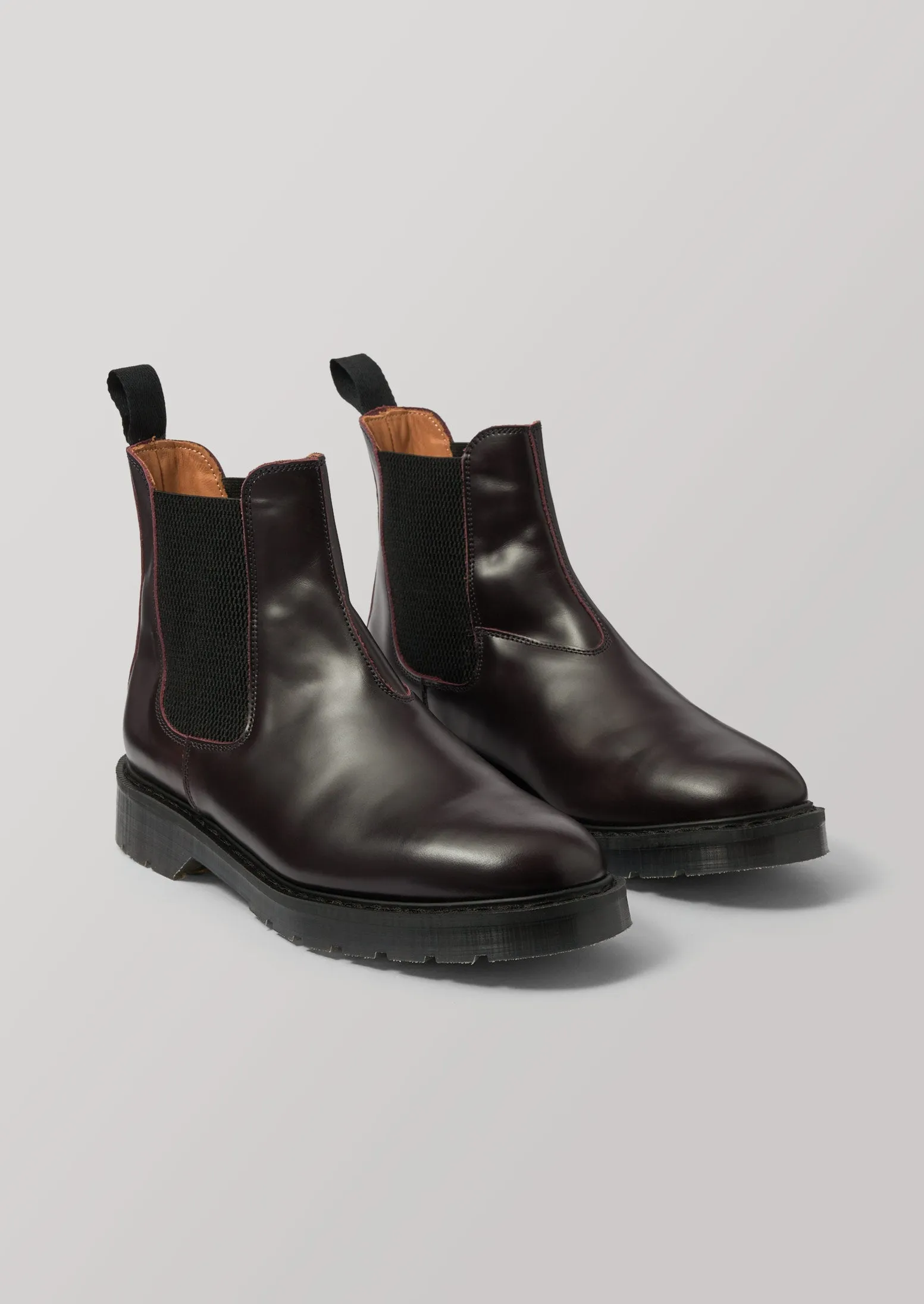 Solovair Dora Boots | Cordovan sold by TOAST