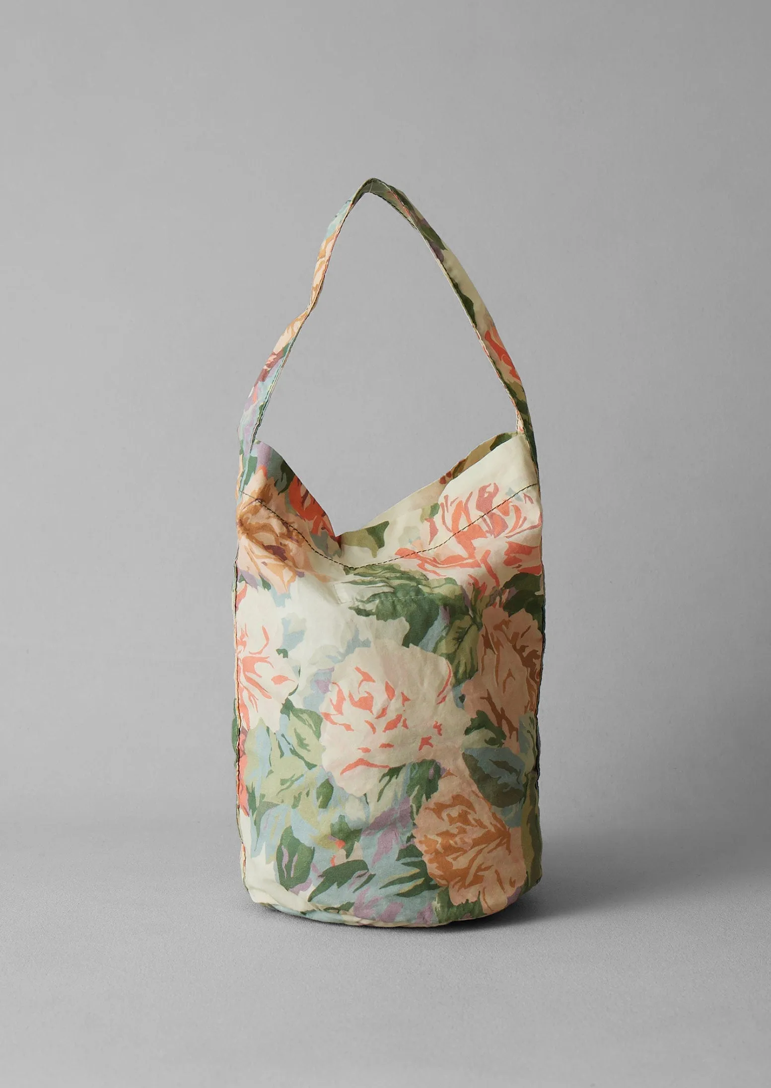 Garden Floral Waxed Cotton Bucket Bag | Multi sold by TOAST product image thumbnail 2