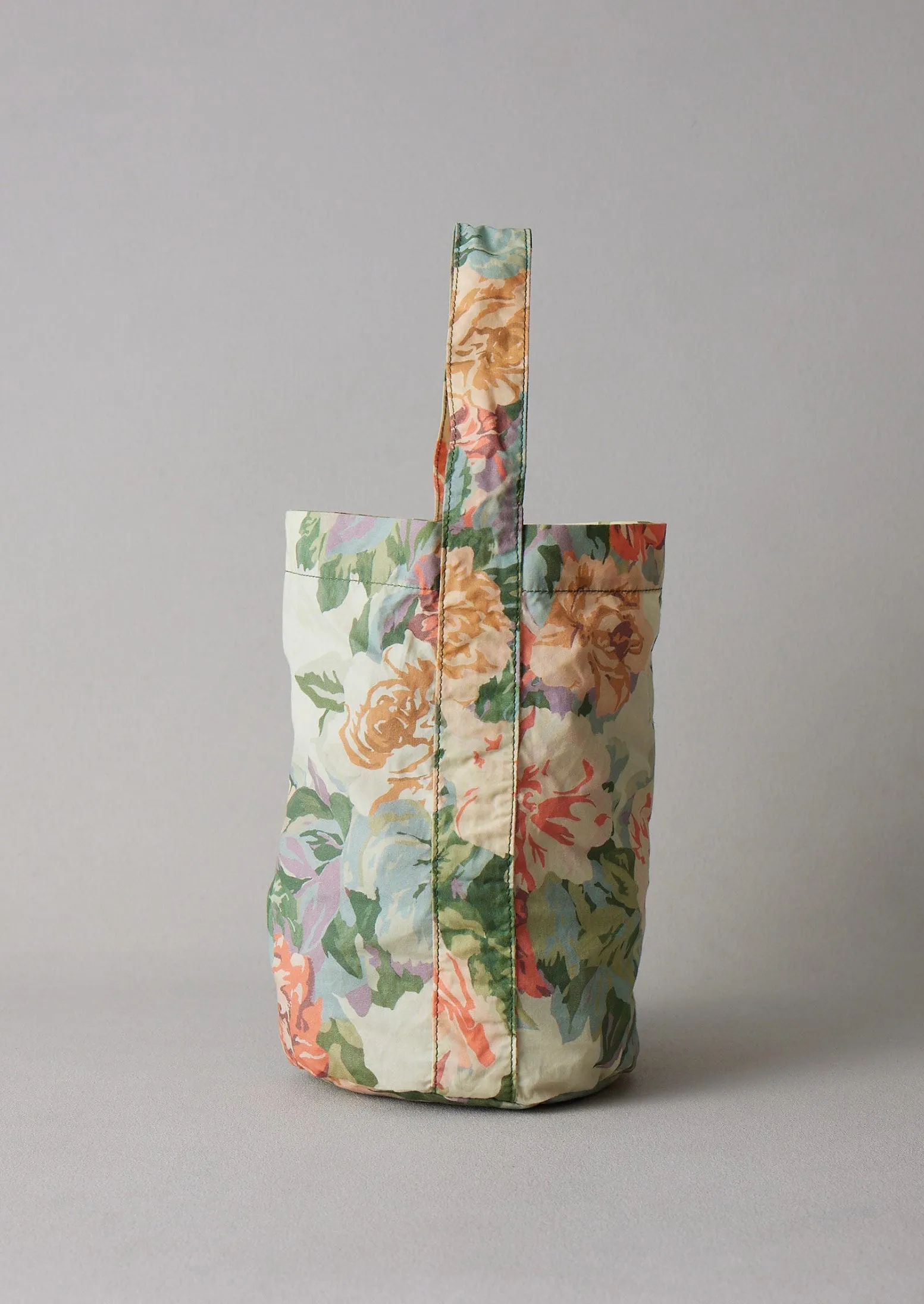 Garden Floral Waxed Cotton Bucket Bag | Multi sold by TOAST product image thumbnail 3
