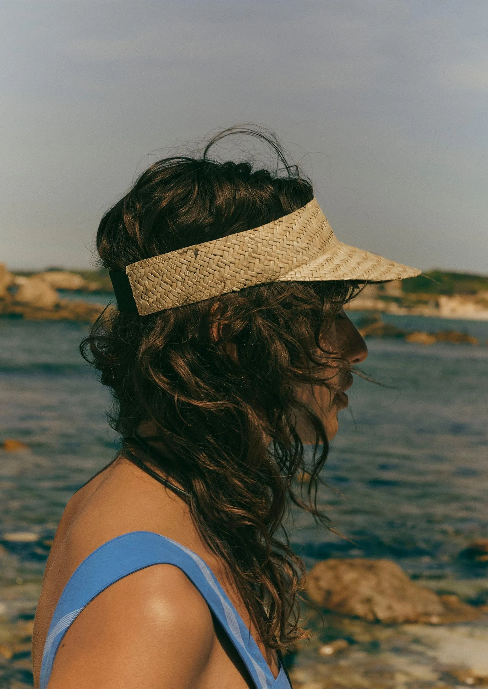 Muehlbauer Straw Visor | Natural sold by TOAST product image thumbnail 2