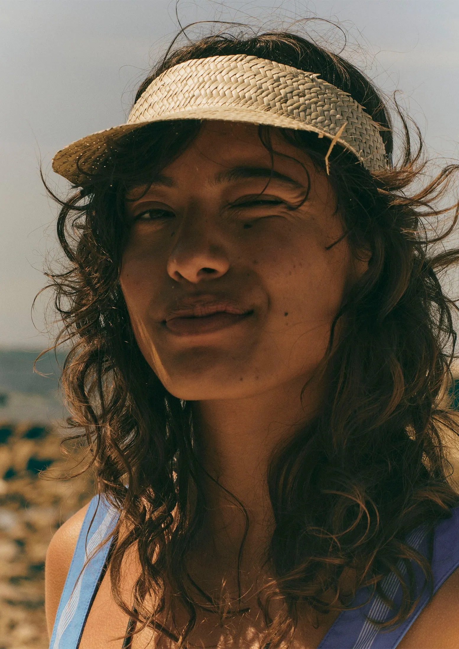 Muehlbauer Straw Visor | Natural sold by TOAST product image thumbnail 3