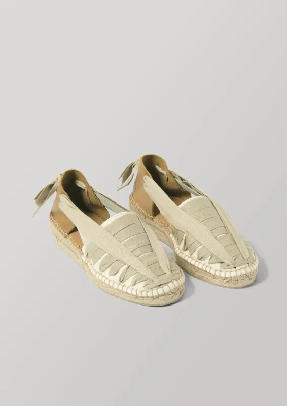 Naguisa Soc Espadrilles | Beige sold by TOAST