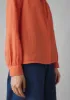 Anja Slubby Check Shirt | Redcurrant sold by TOAST