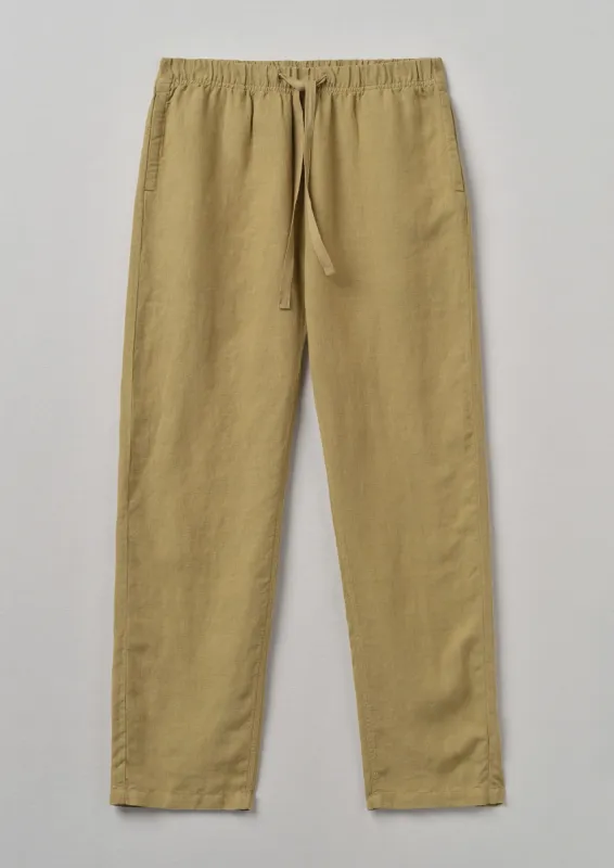 Garment Dyed Linen Trousers | Willow sold by TOAST