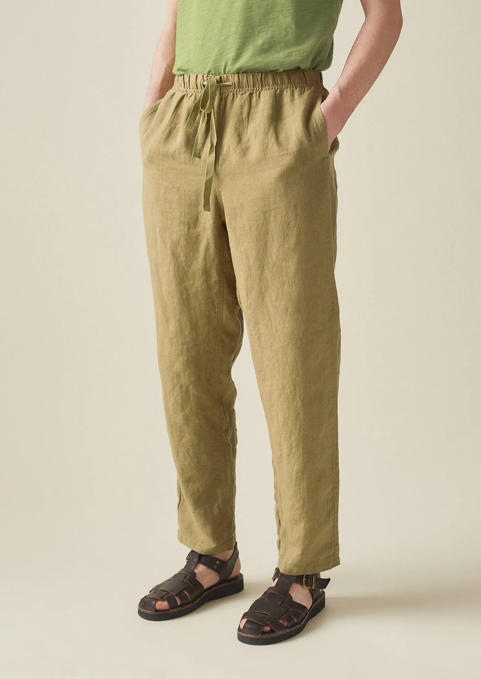 Garment Dyed Linen Trousers | Willow sold by TOAST product image thumbnail 5