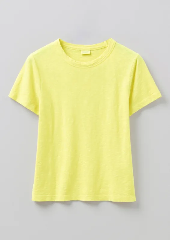 Cotton Tee | Lemon sold by TOAST