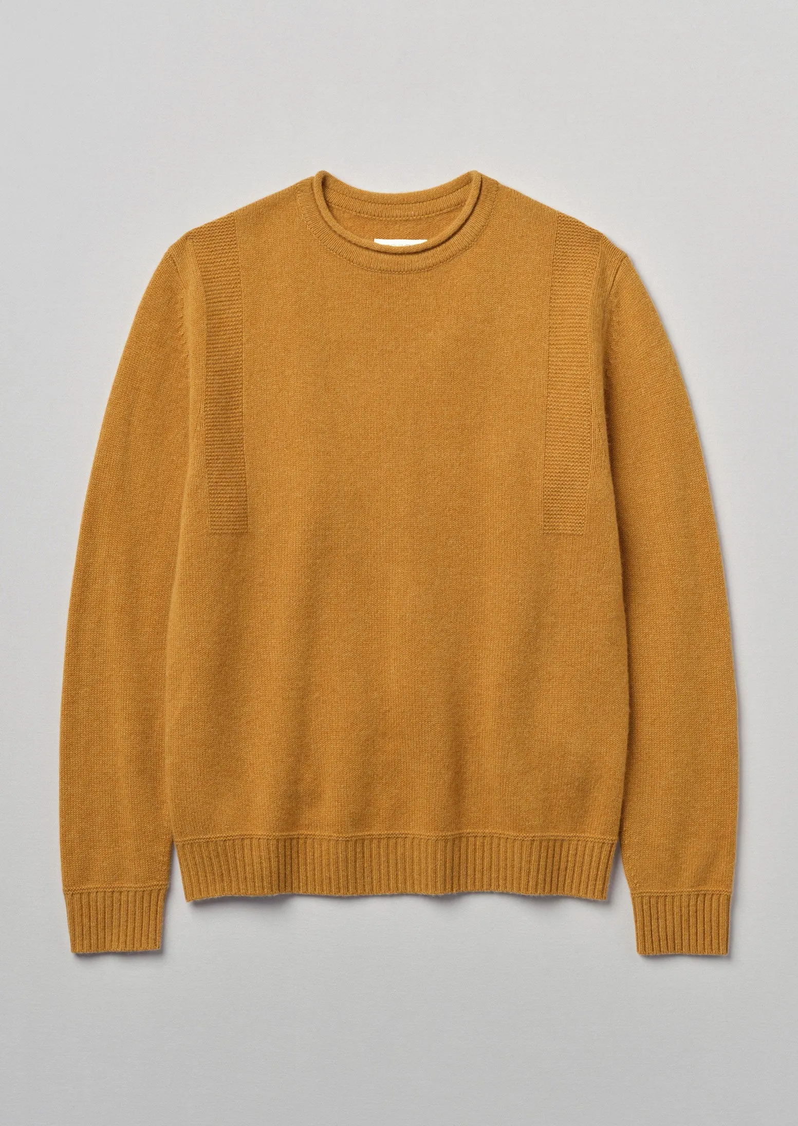 Crew Neck Wool Cashmere Sweater | Dhal sold by TOAST