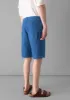 Garment Dyed Cotton Canvas Shorts | Flask Blue sold by TOAST