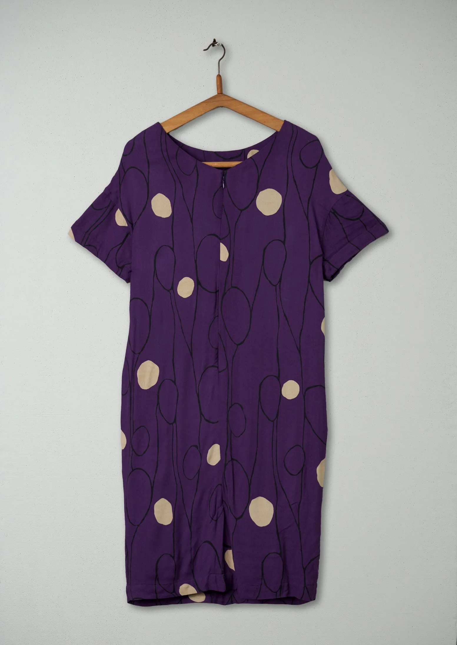 Reworn Loop Print Dress Size 10 (401) | Multi sold by TOAST product image thumbnail 2