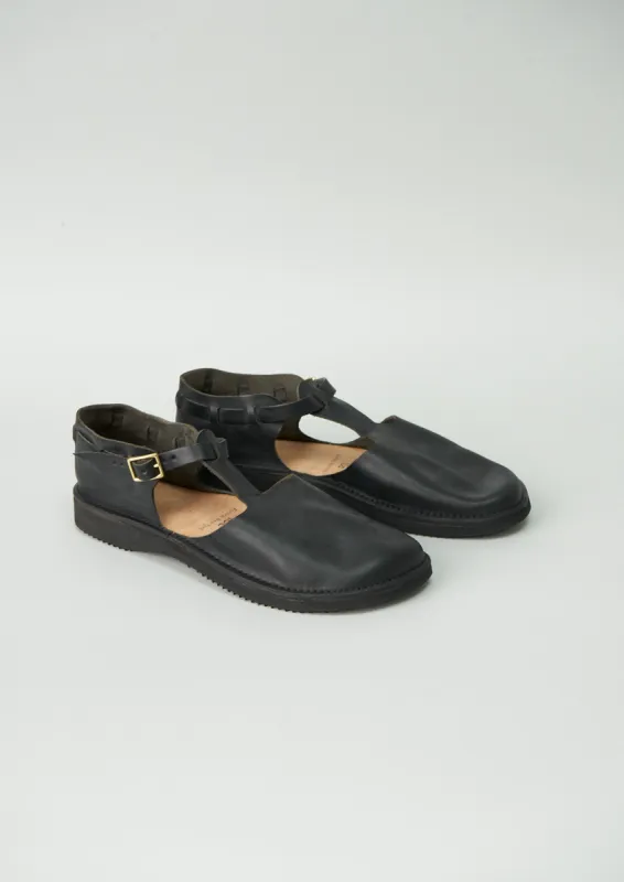 Reworn Aurora Leather Shoes Size 40 (055) | Black sold by TOAST