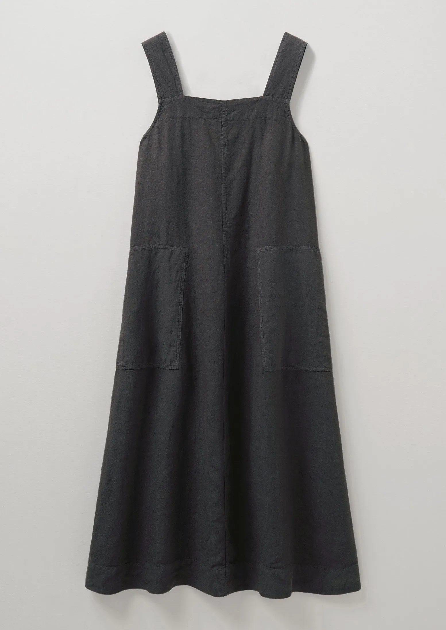 Linen Sun Dress | Black Coffee sold by TOAST