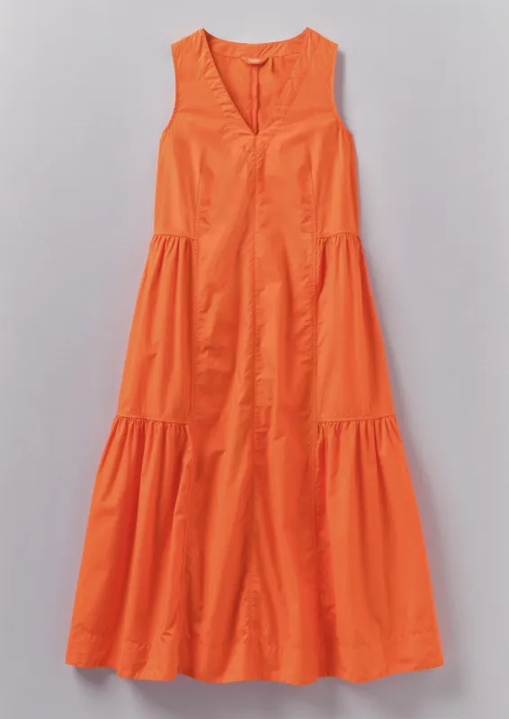 Tiered Cotton Poplin Dress | May Pole sold by TOAST